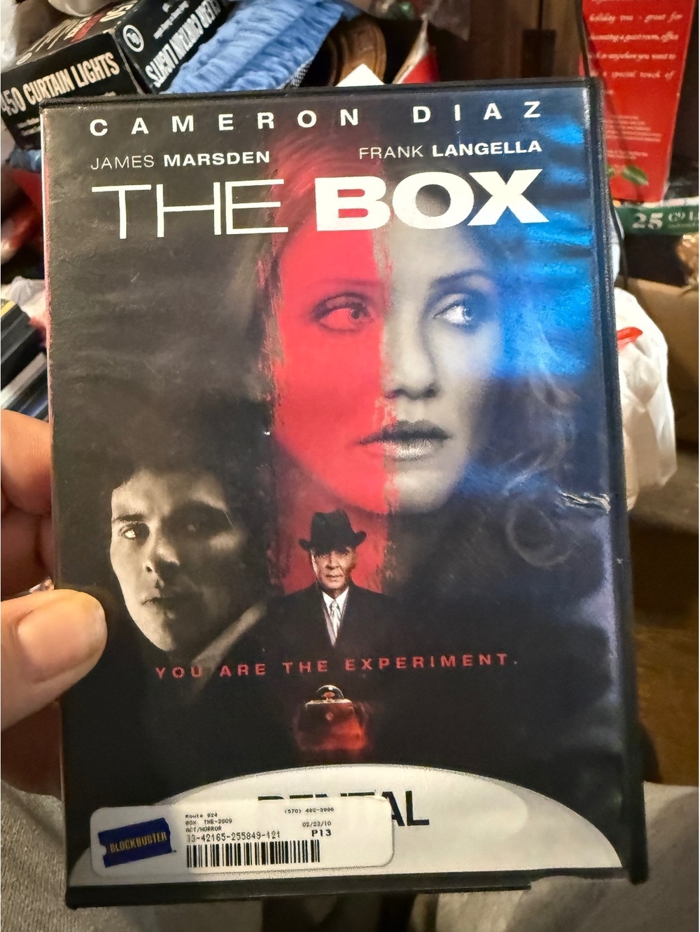 The Box DVD Movie Cameron Diaz James Marsden Frank Langella